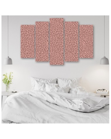Modernes Wandbild - Leopard Leopard Pelfpatches Muster | Feeby