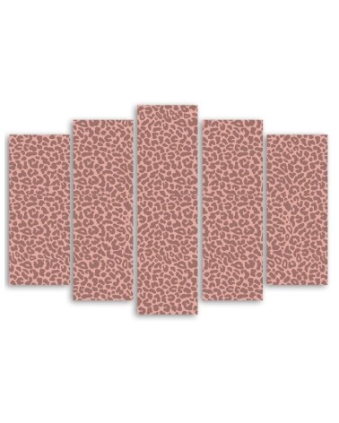 Modernes Wandbild - Leopard Leopard Pelfpatches Muster | Feeby