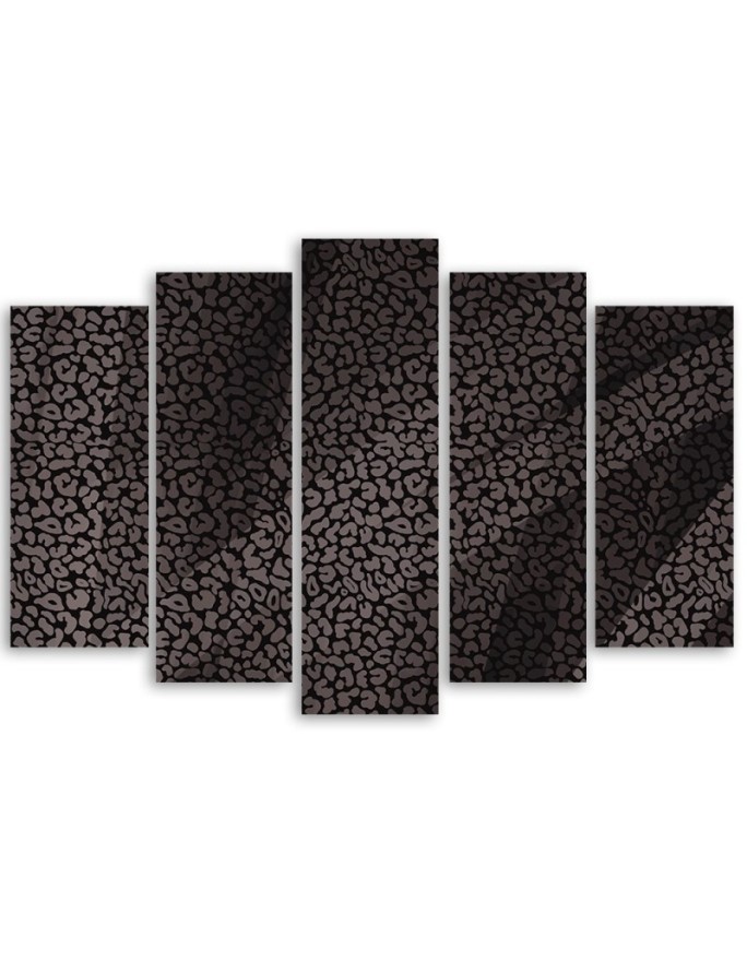 Obraz do salonu - Pantera leopard futro plamy wzór