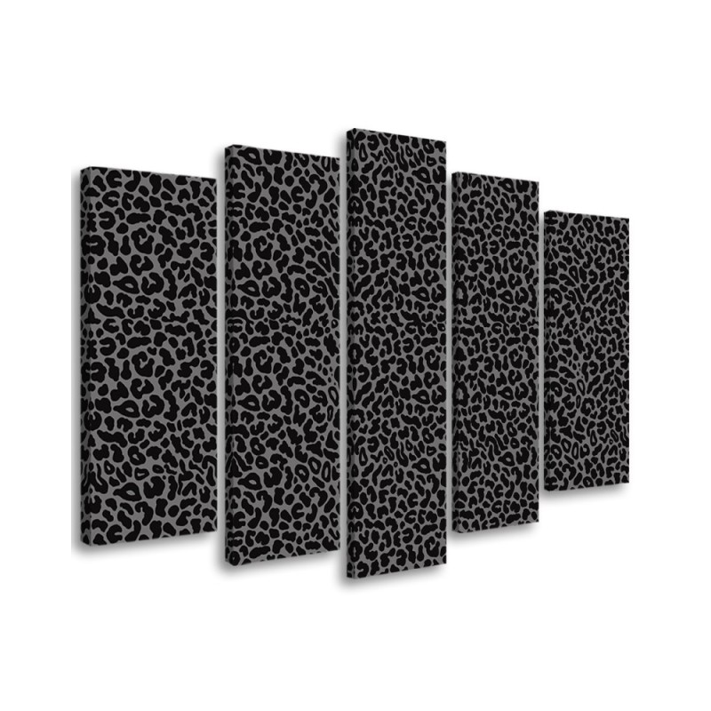 Leinwandbild - Leopard Leopard Pelfpatches Muster | Feeby