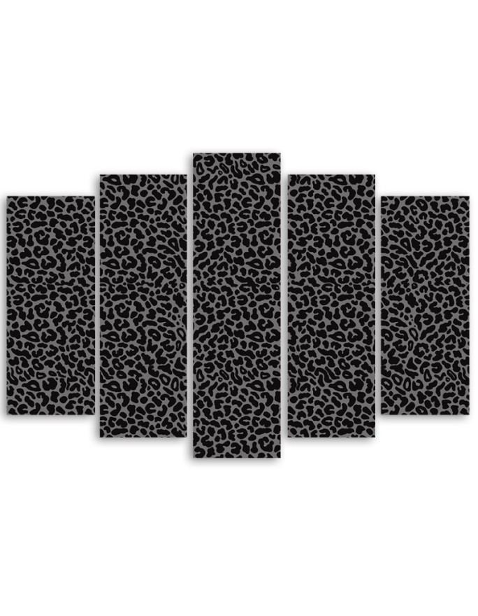 Obraz do salonu - Pantera leopard futro plamy wzór