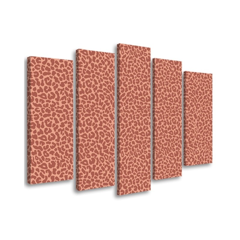Modernes Wandbild - Leopard Leopard Pelfpatches Muster | Feeby