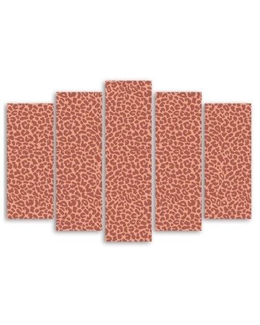 Modernes Wandbild - Leopard Leopard Pelfpatches Muster | Feeby