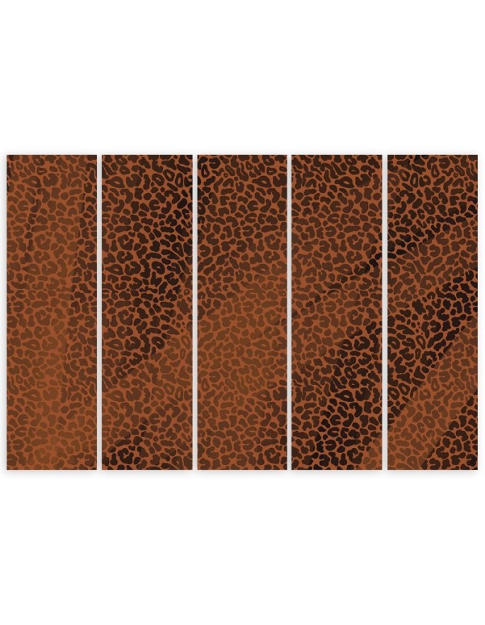 Obraz do salonu - Pantera leopard futro plamy wzór