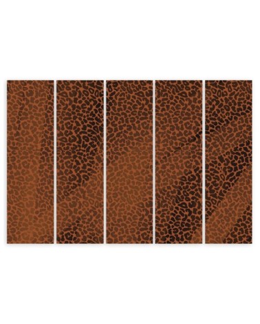 Leinwanddruck - Leopard Leopard Pelfpatches Muster | Feeby