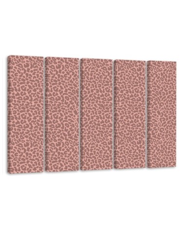 Bild auf Leinwand - Leopard Leopard Pelfpatches Muster | Feeby