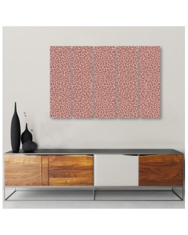 Bild auf Leinwand - Leopard Leopard Pelfpatches Muster | Feeby