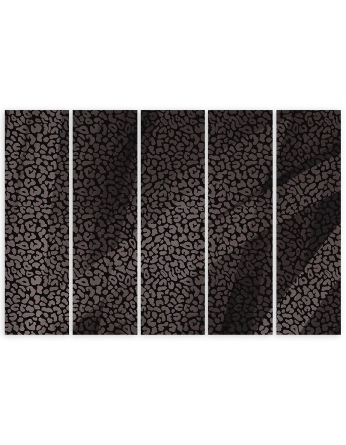 Obraz ścienny do salonu - Pantera leopard futro plamy wzór