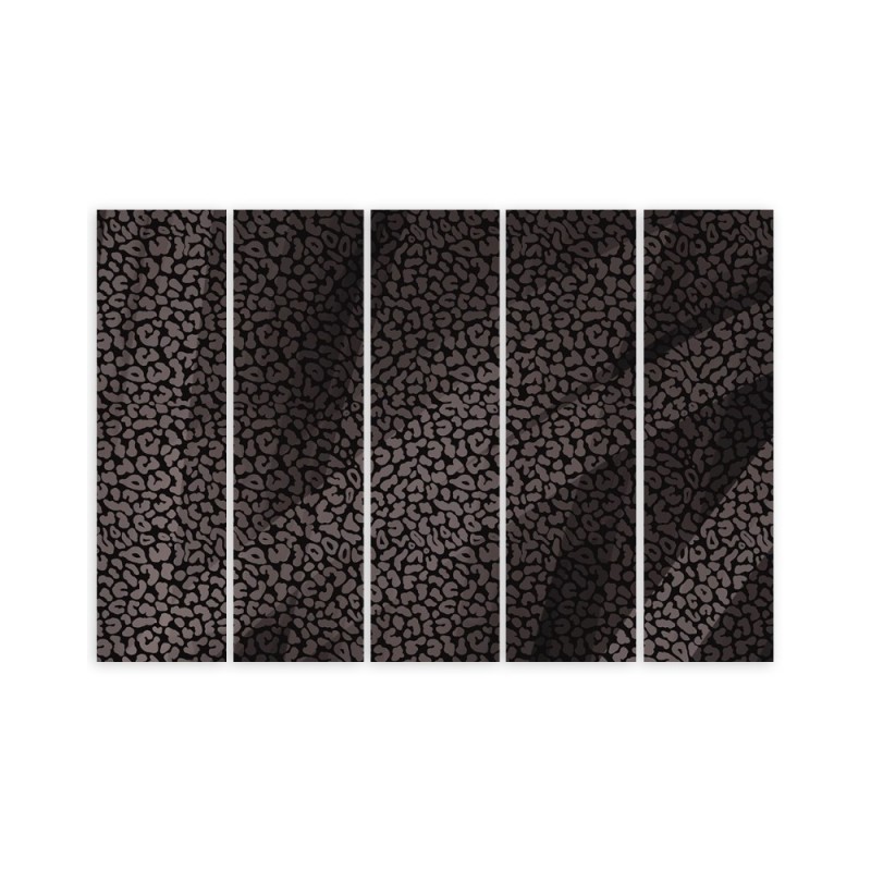 Leinwandbild modern - Leopard Leopard Pelfpatches Muster | Feeby