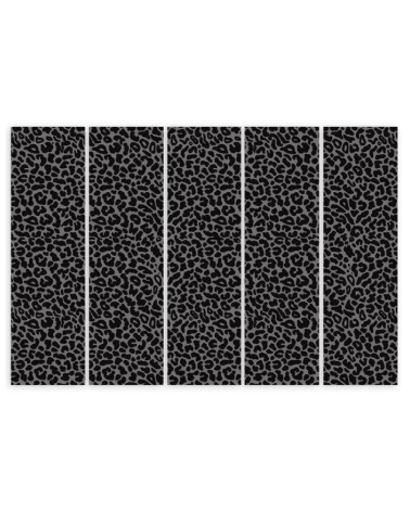 Leinwandbild - Leopard Leopard Pelfpatches Muster | Feeby