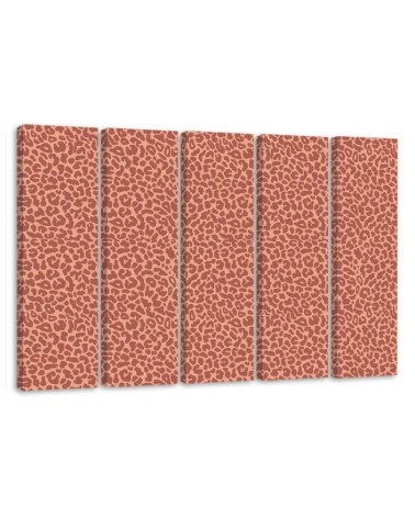 Bild auf Leinwand - Leopard Leopard Pelfpatches Muster | Feeby