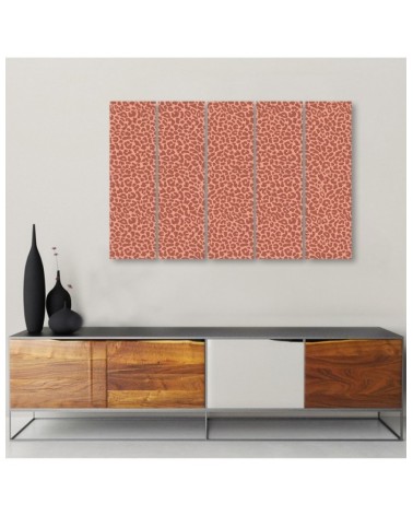 Bild auf Leinwand - Leopard Leopard Pelfpatches Muster | Feeby