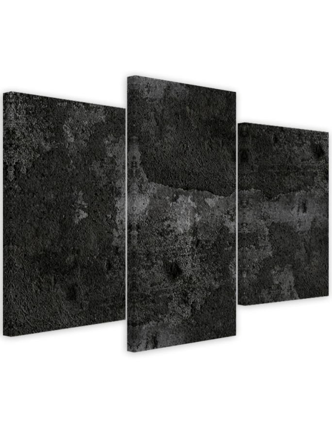 Modern Canvas painting for living room - Old concrete wall | FEEBY