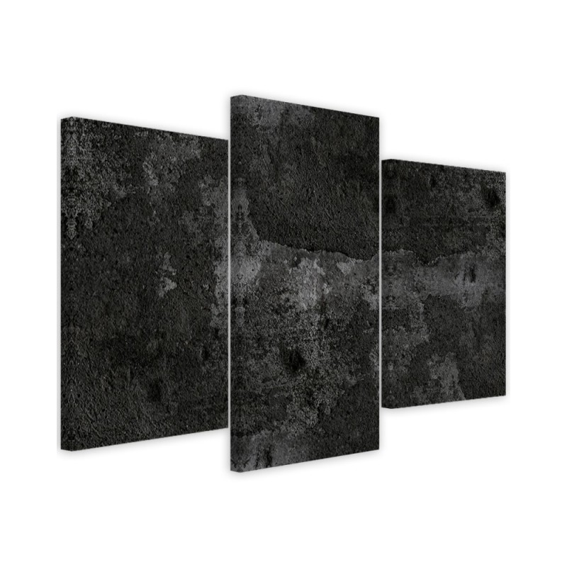 Modern Canvas painting for living room - Old concrete wall | FEEBY
