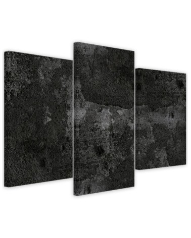 Modern Canvas painting for living room - Old concrete wall | FEEBY