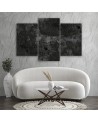Modern Canvas painting for living room - Old concrete wall | FEEBY