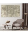 Modern painting for living room - Stone wall | FEEBY