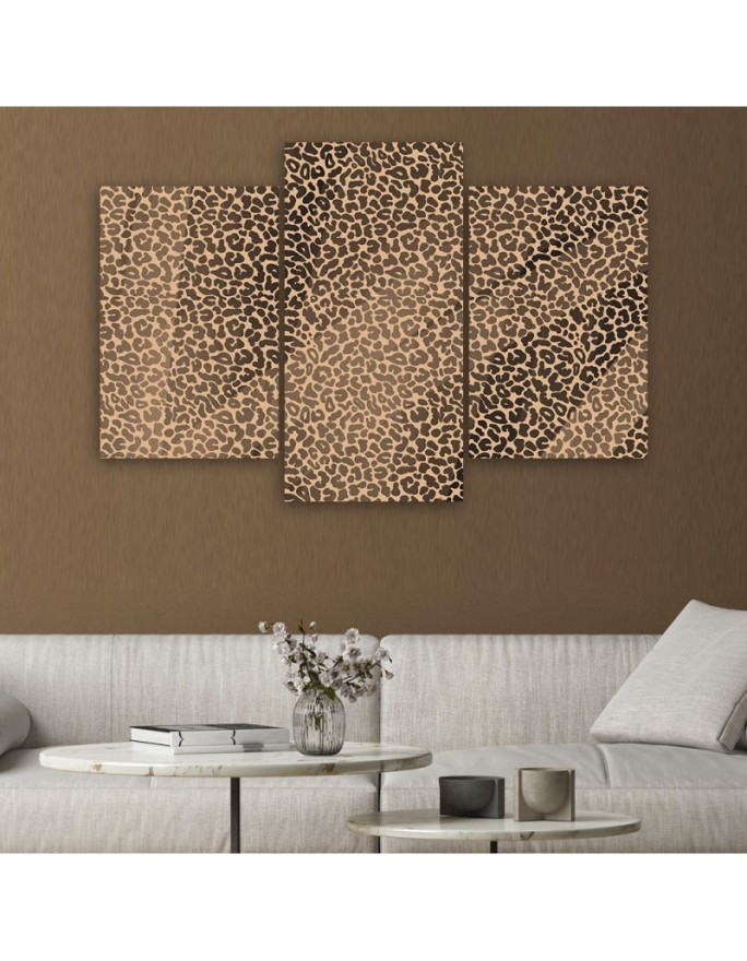 Obraz dekoracyjny - Pantera leopard futro plamy wzór