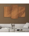 Obraz do salonu canvas - Pantera leopard futro plamy wzór