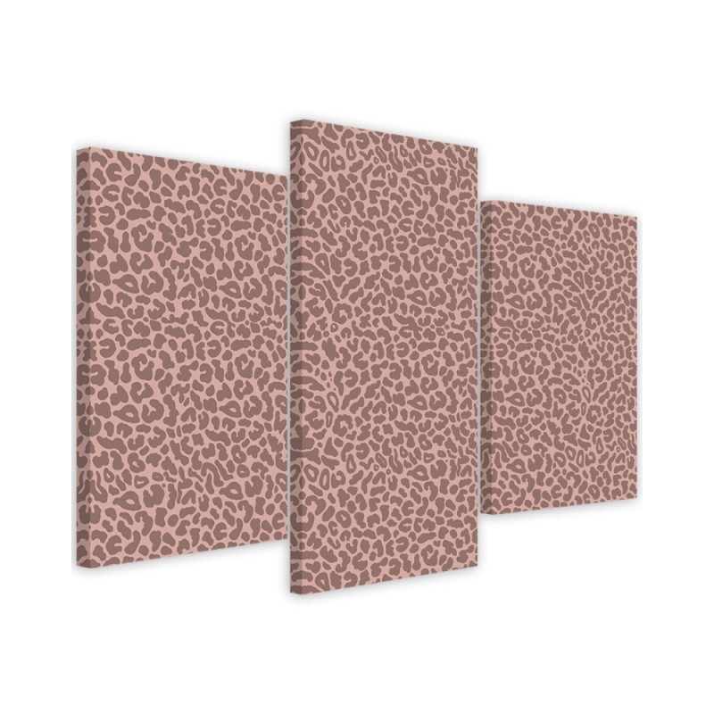 Obraz do salonu canvas - Pantera leopard futro plamy wzór