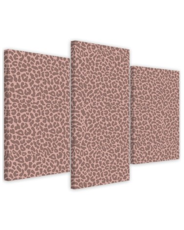 Obraz do salonu canvas - Pantera leopard futro plamy wzór