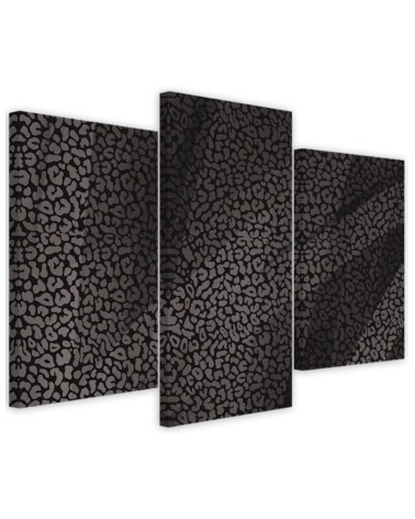 Modern wall painting - Panther leopard fur stains pattern | FEEBY