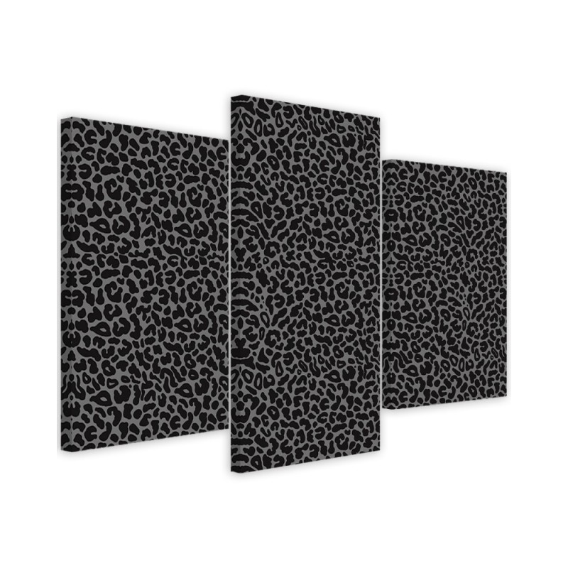 Modern wall art painting - Panther leopard fur stains pattern | FEEBY