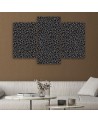 Nowoczesny obraz ścienny - Pantera leopard futro plamy wzór