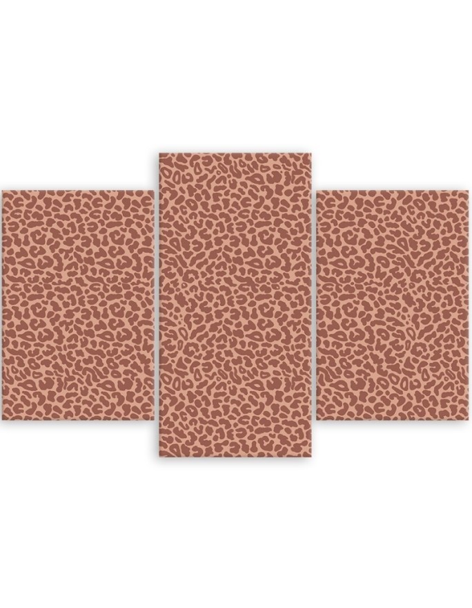 Obraz do salonu canvas - Pantera leopard futro plamy wzór