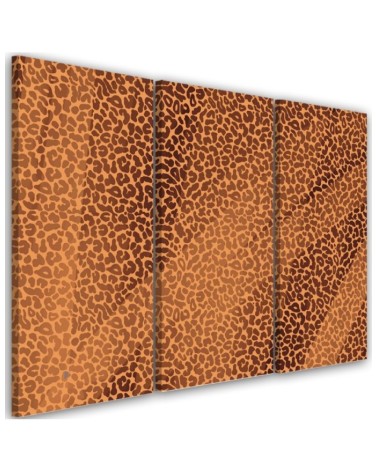 Obraz do salonu canvas - Pantera leopard futro plamy wzór