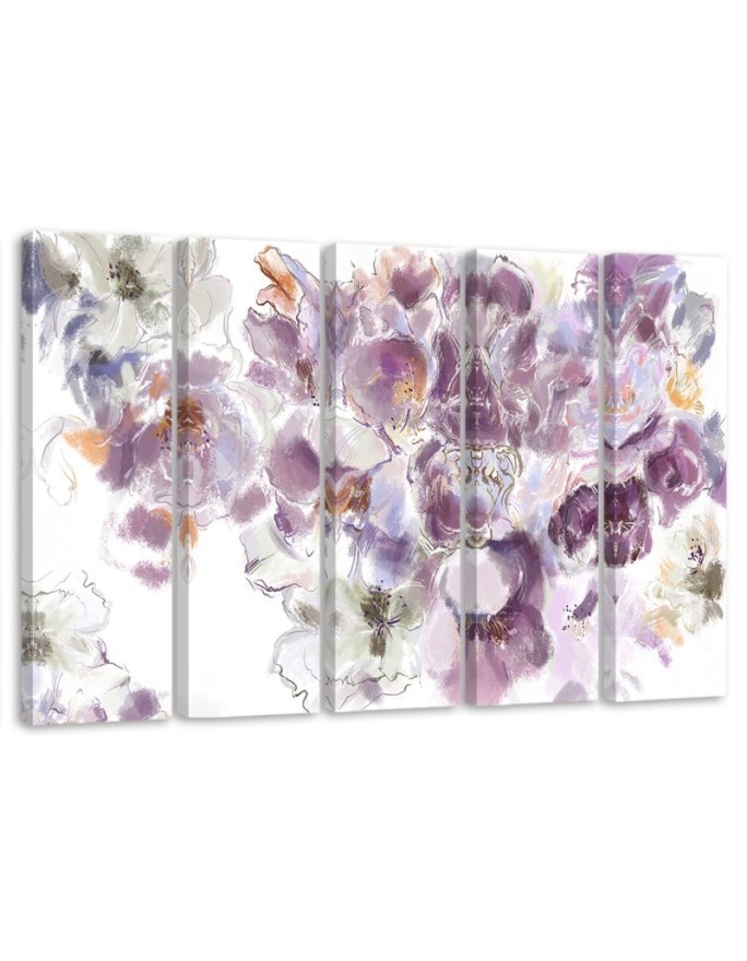 Modernes Wandbild - Iris Blume | Feeby