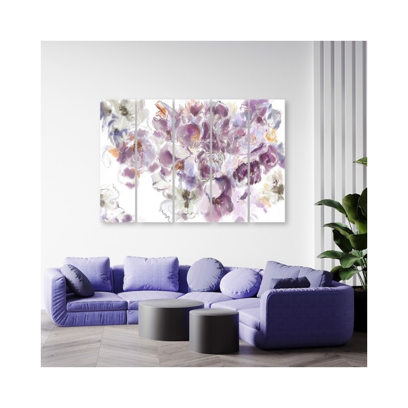 Modernes Wandbild - Iris Blume | Feeby
