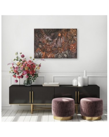 Bild auf Leinwand - Tiefer Dschungel | Feeby