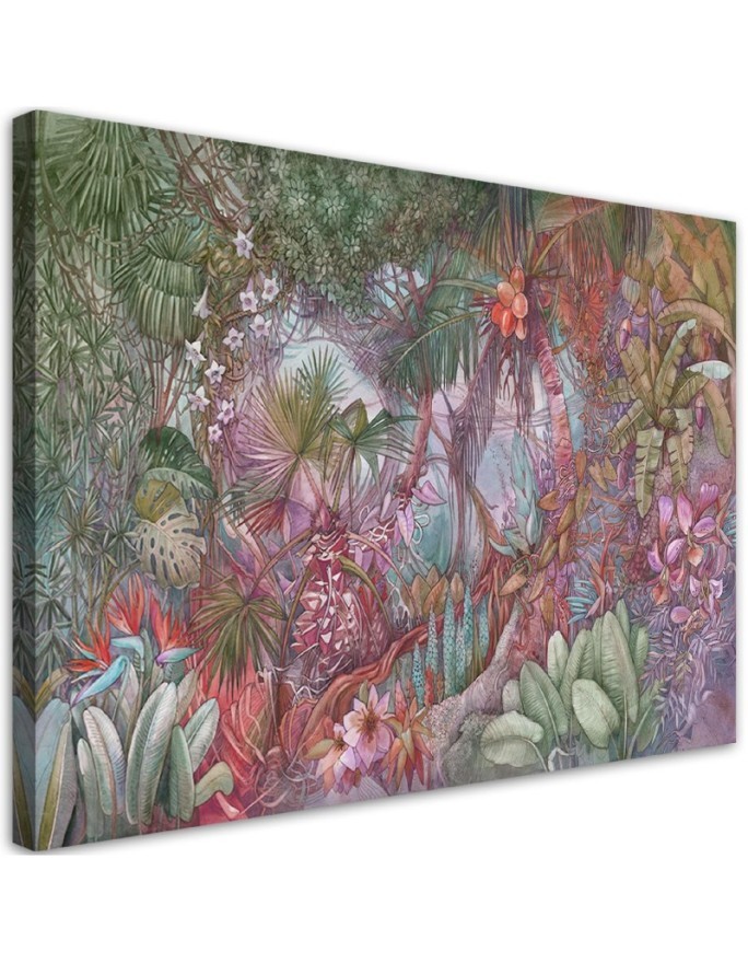 Leinwandbild - Tiefer Dschungel | Feeby