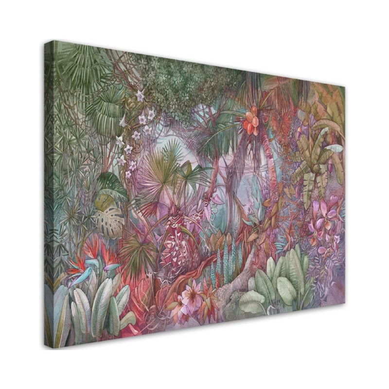 Leinwandbild - Tiefer Dschungel | Feeby