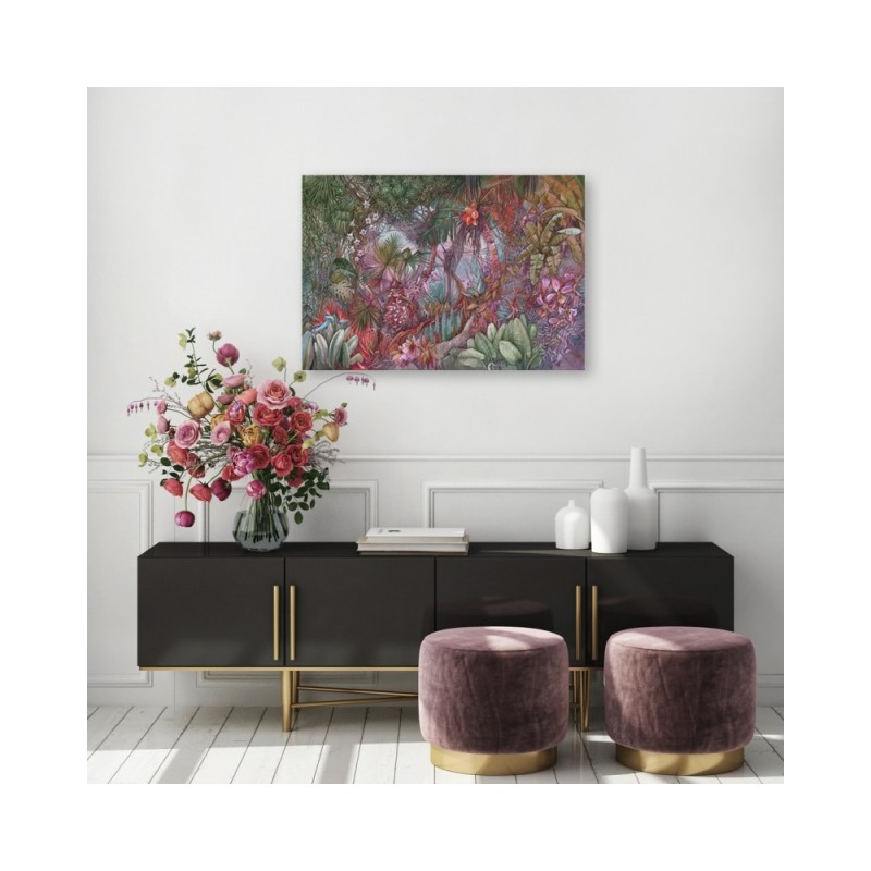 Leinwandbild - Tiefer Dschungel | Feeby