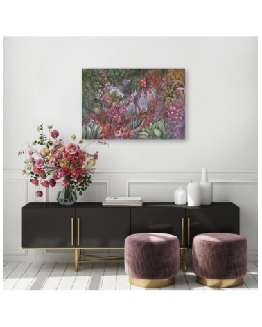 Leinwandbild - Tiefer Dschungel | Feeby