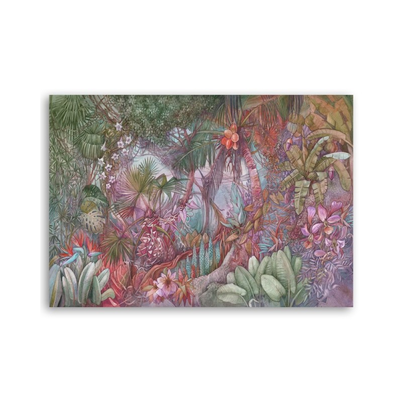 Leinwandbild - Tiefer Dschungel | Feeby