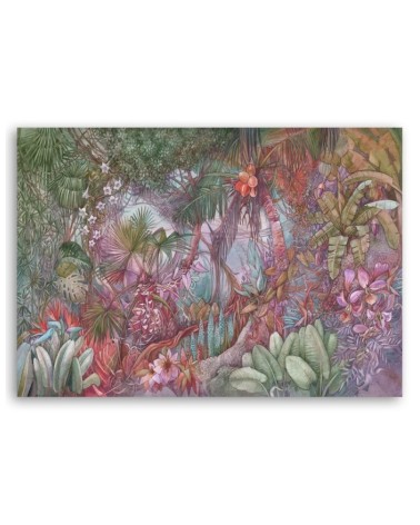 Leinwandbild - Tiefer Dschungel | Feeby