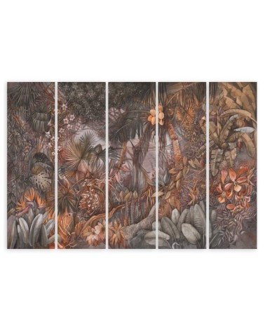 Modernes Wandbild - Tiefer Dschungel | Feeby