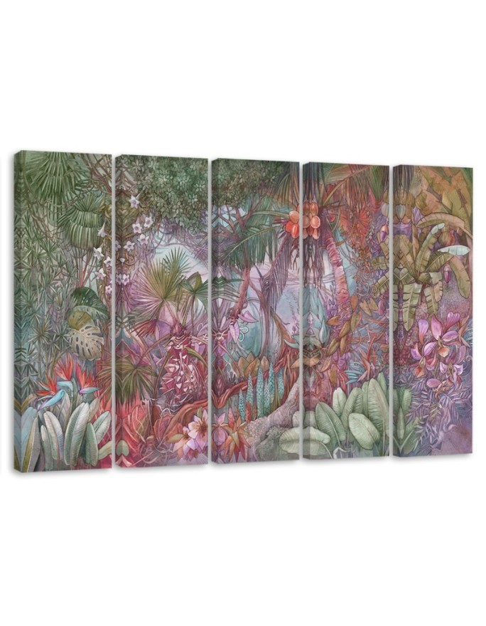 Leinwandbild - Tiefer Dschungel | Feeby