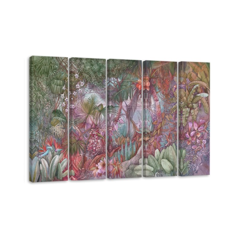 Leinwandbild - Tiefer Dschungel | Feeby