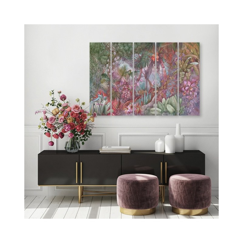 Leinwandbild - Tiefer Dschungel | Feeby