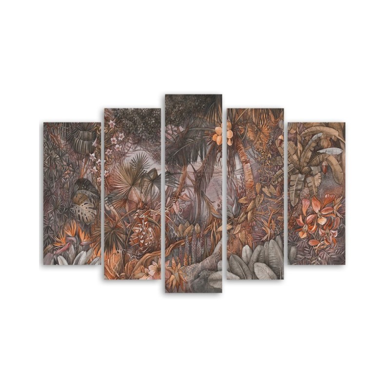 Leinwandbild - Tiefer Dschungel | Feeby