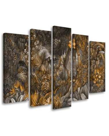 Bild auf Leinwand - Tiefer Dschungel | Feeby