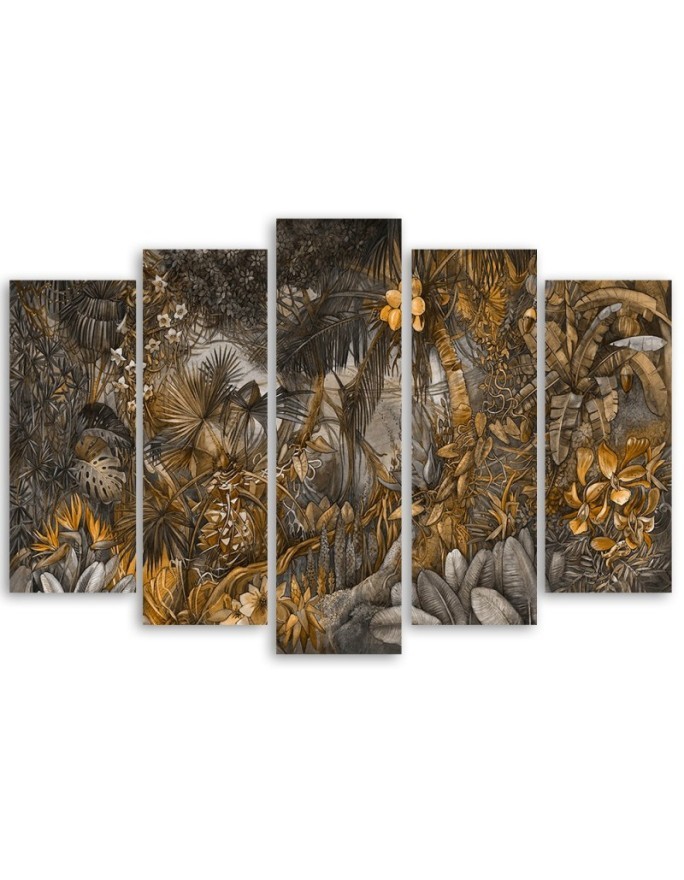 Obraz na ścianę canvas - Głęboka dżungla | FEEBY