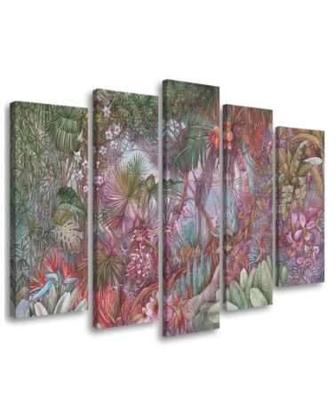 Leinwandbild - Tiefer Dschungel | Feeby