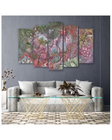 Leinwandbild - Tiefer Dschungel | Feeby