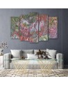 Obraz na ścianę canvas - Głęboka dżungla | FEEBY