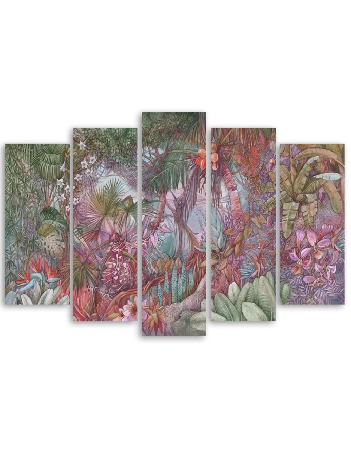 Obraz na ścianę canvas - Głęboka dżungla | FEEBY